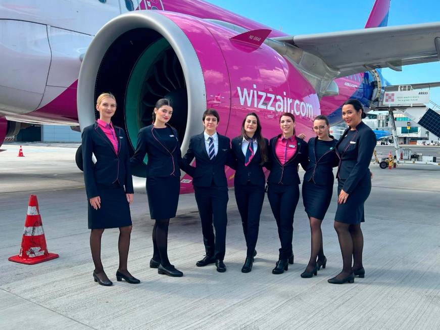 Wizz Air, equipaggi al femminile per la Giornata Internazionale della Donna