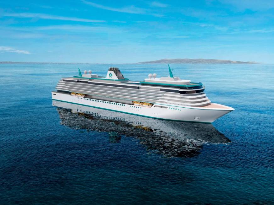 Crystal Cruises, parte l’ordine per la terza nave a Fincantieri