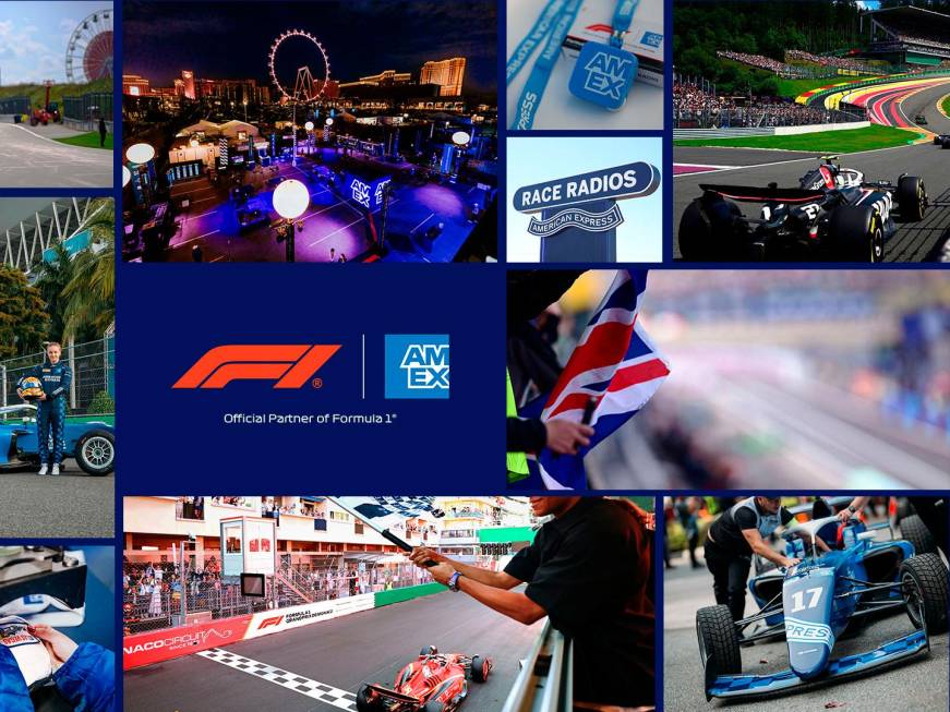 American Express diventa partner ufficiale della Formula 1