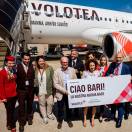 Volotea apre la sua nuova base a Bari