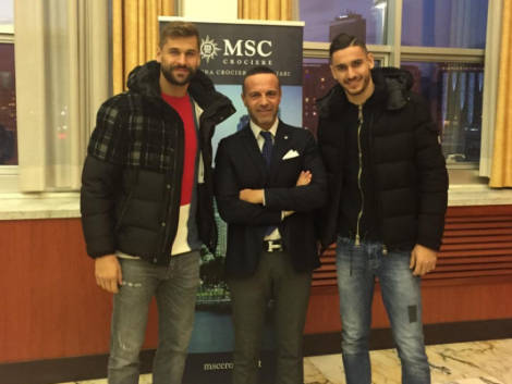 Msc Crociere e Ssc Napoli presentano il calendario 2020