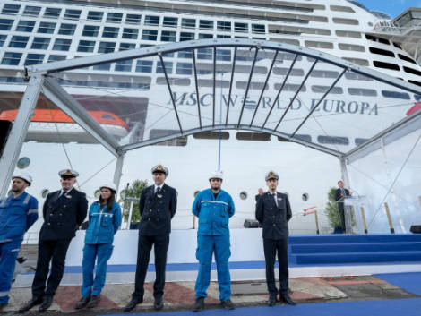 Msc World Europa: consegnata la prima nave 'green'