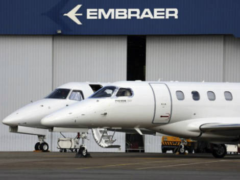 Embraer, consegne in aumento del 30%