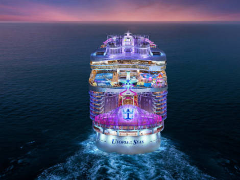 Royal Caribbean alza il velo sulla nuova ammiraglia, Utopia of the Seas