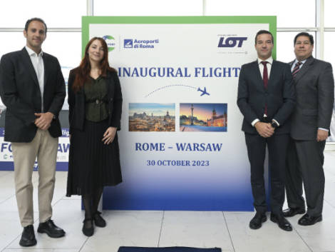 Lot Polish Airlines inaugura il volo giornaliero Roma-Varsavia