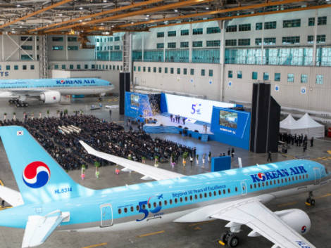 Korean Air: &quot;Pronti per il ritorno dell'aviazione&quot;