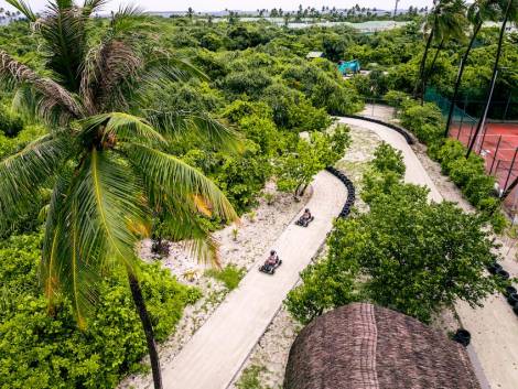 Siyam World: una pista di go-kart alle Maldive