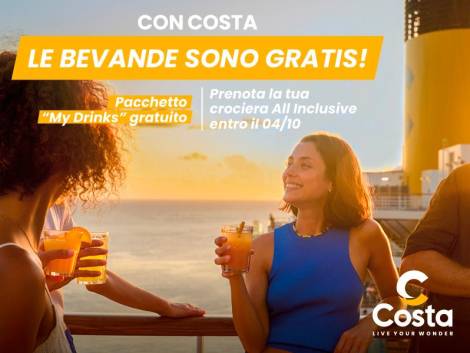 Costa Crociere: nuovi vantaggi esclusivi per agenzie partner e clienti