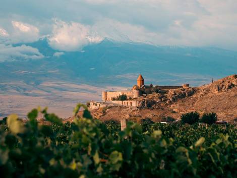 Il monastero di Khor Virap, in Armenia