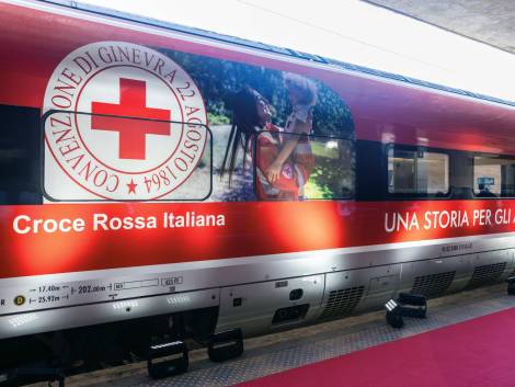 Il Frecciarossa celebra i 160 anni della Croce Rossa Italiana