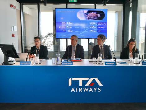 Primo semestre Ita Airways,crescono ricavi e passeggeriObiettivo utile per il 2025