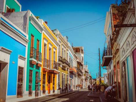 Una strada di San Juan