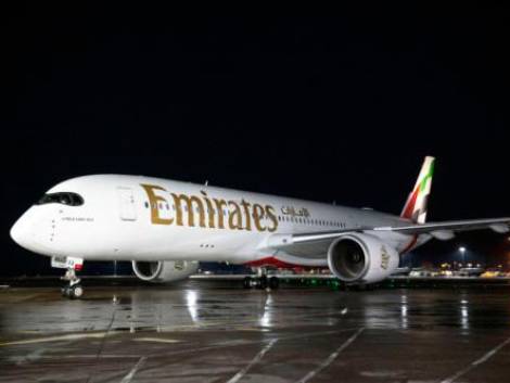 Emirates, decollal’A350: a marzoarriverà a Bologna