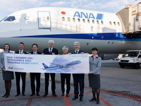 Ana a Malpensa,inaugurato oggiil Milano-Tokyo