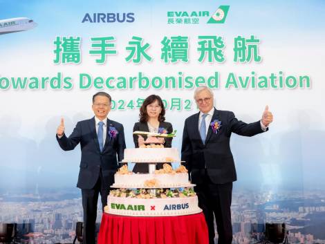 Eva Air e Airbus, accordo per la sostenibilità