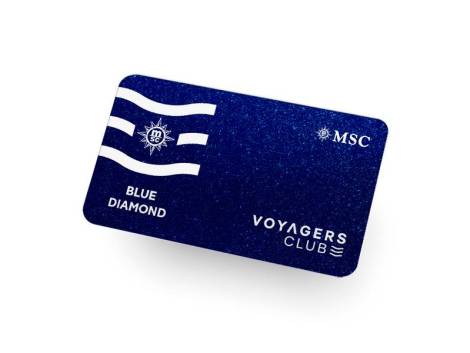 Msc Voyagers Club:il Blue Diamondpremia i fedelissimi