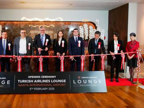 Turkish Airlines inaugura al Narita la sua più grande lounge all’estero