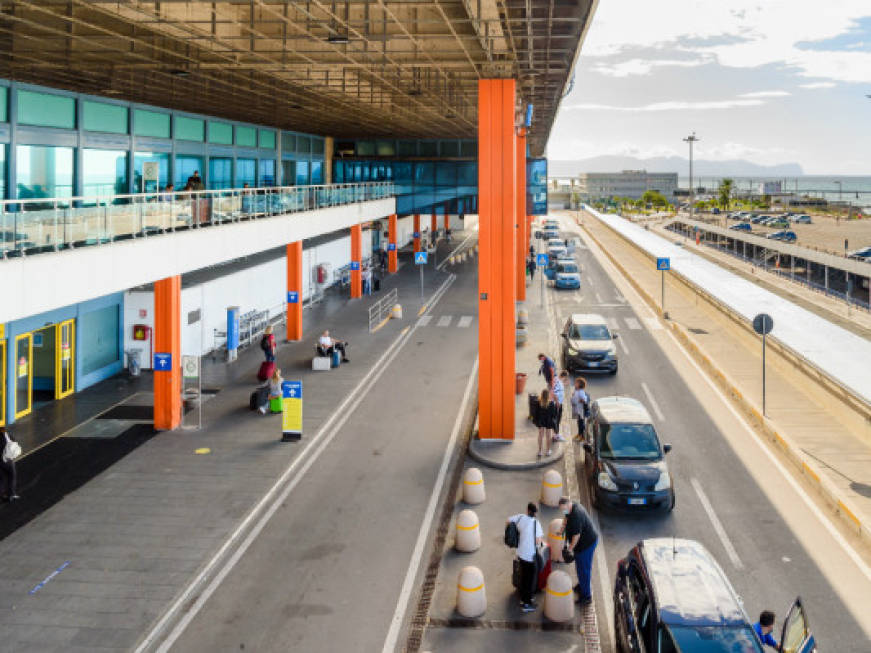 Aeroporto di Palermo, traffico record a luglio