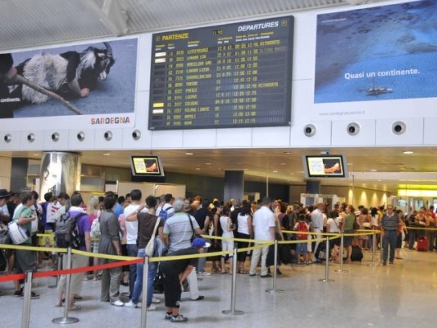 Aeroporto di Cagliari, primo semestre in crescita