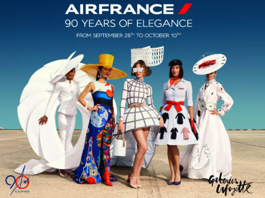 Air France festeggia 90 anni: le iniziative in programma