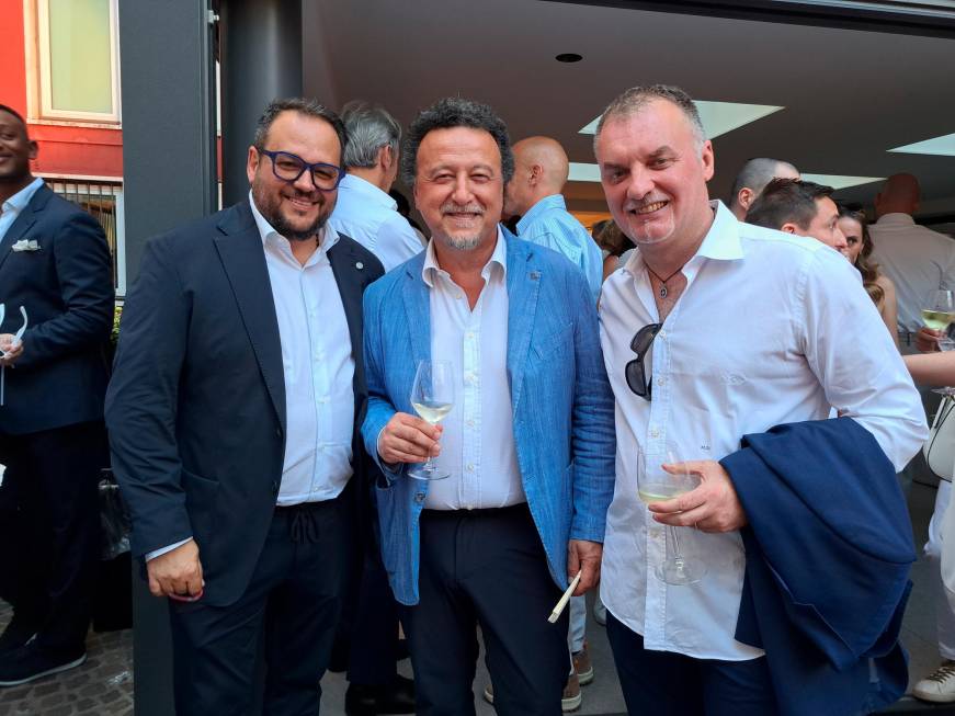 Gruppo Gattinoni,tutti i voltidel party d’estate