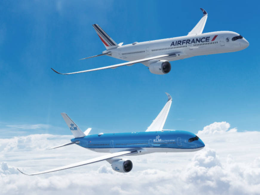 Air France-Klm rinforza il long haul: ordine per 50 A350