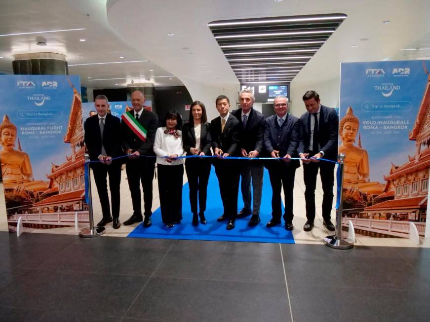 Ita Airways inaugurail volo su BangkokRoma hub strategico