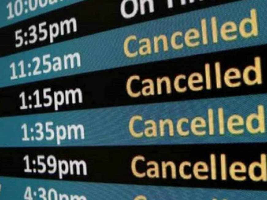 Oggi sciopero del trasporto aereo: i voli cancellati e quelli garantiti