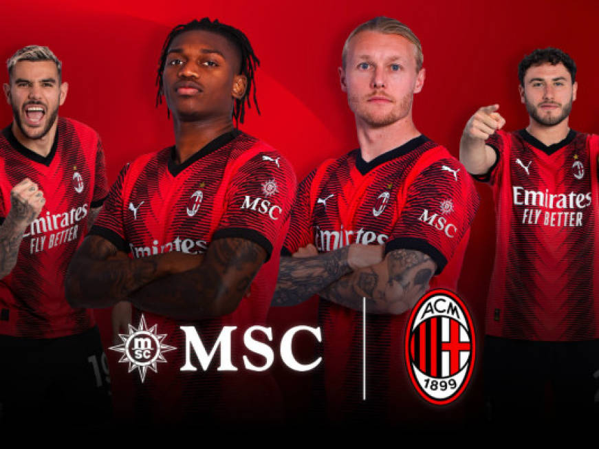 Msc diventa Principal Partner e Official Sleeve Partner del Milan