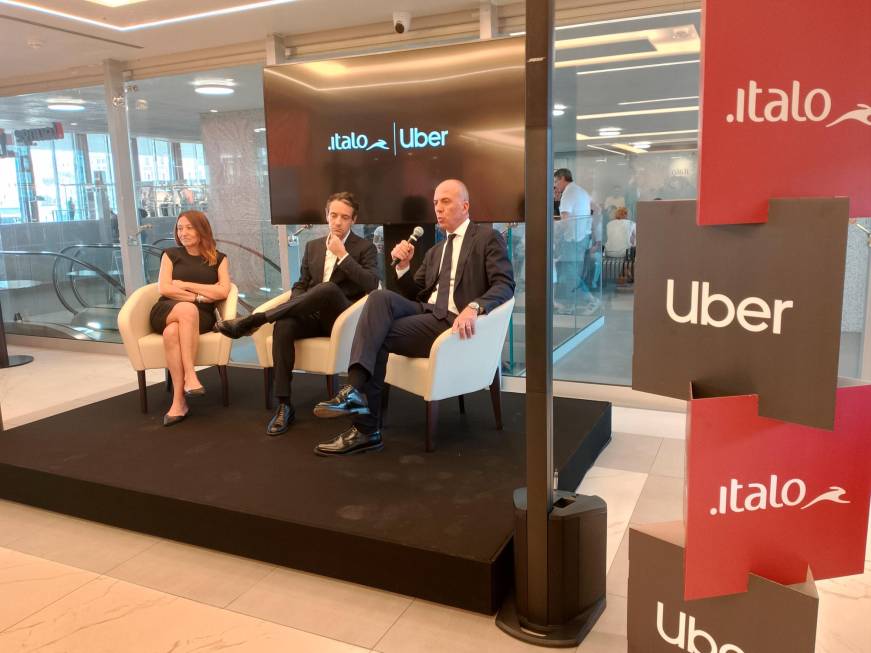 Italo e Uber, via alla collaborazione per l’ultimo miglio