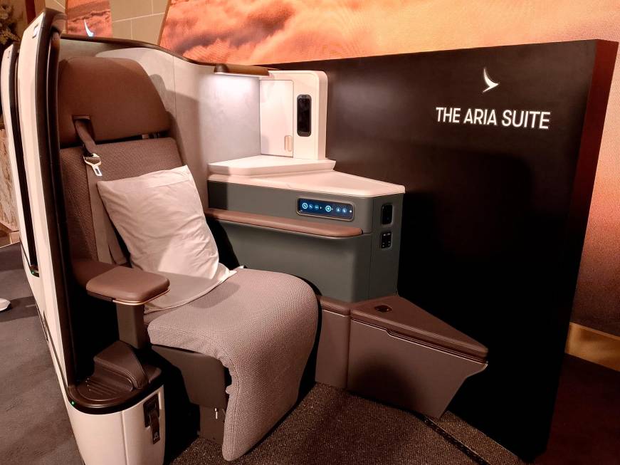 Aria Suite, la nuovaclasse businessdi Cathay Pacific