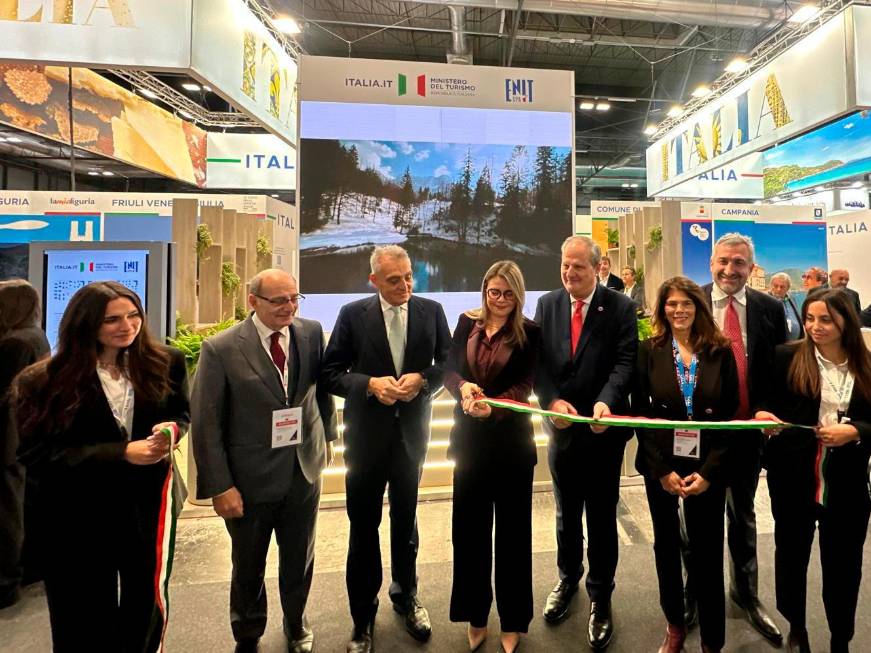 L’Italia a Fitur:inauguratolo stand Enit