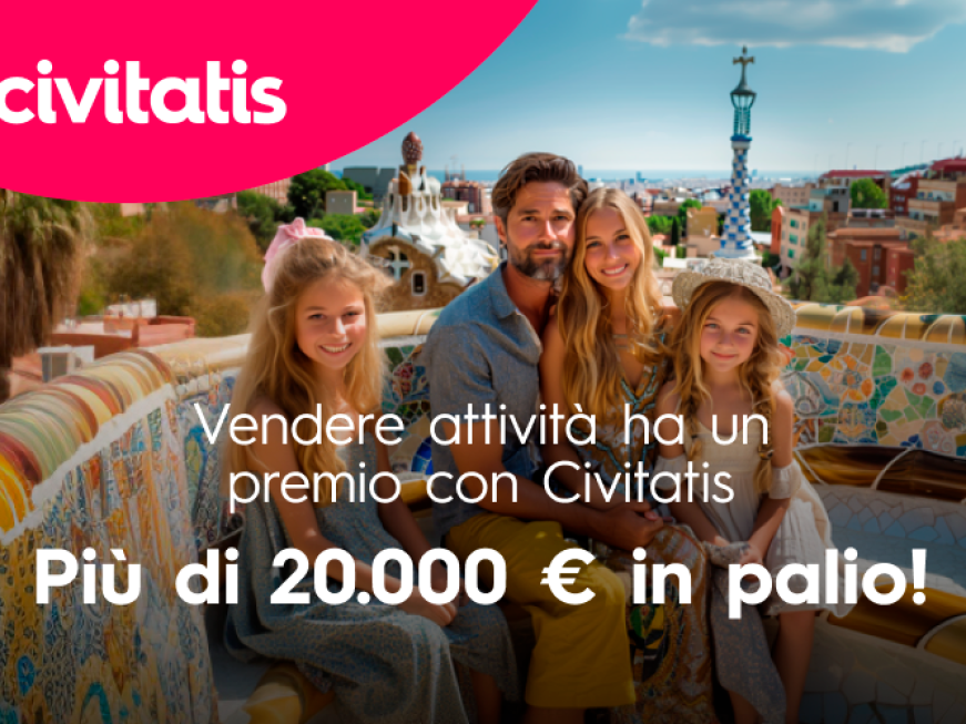 Civitatis lancia una campagna globale con oltre 20.000 euro di premi per le agenzie di viaggio