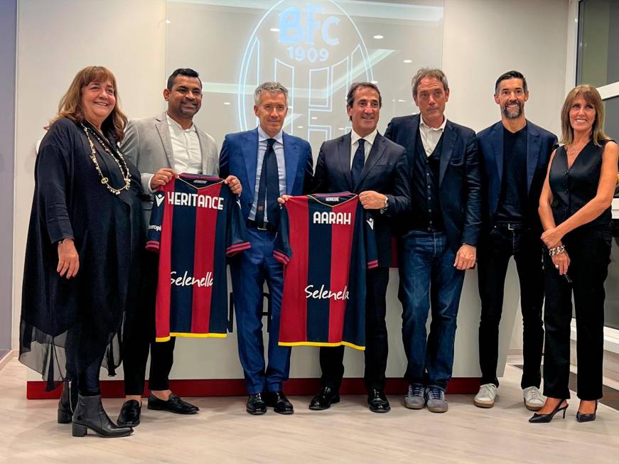 Sporting Vacanze sponsor del Bologna con Heritance Aarah e l’agenzia Bigtours