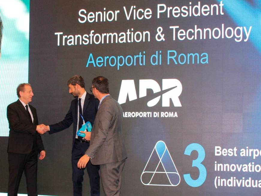 Aci World premiaFiumicino perl’innovazione