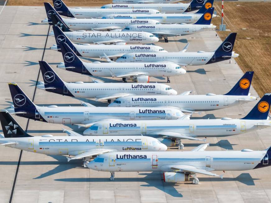 Il Gruppo Lufthansarivedeal ribassole stime sugli utili