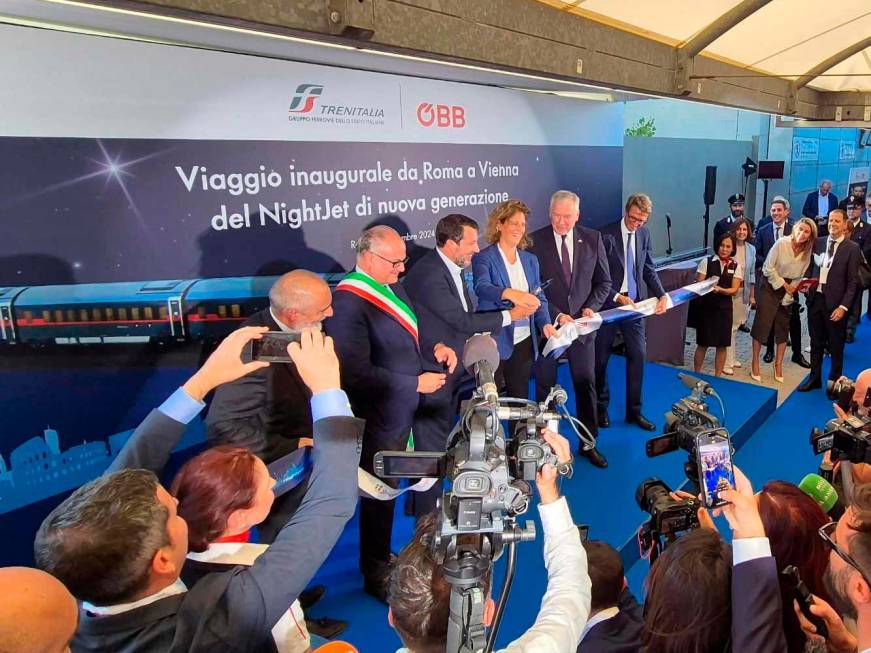 Trenitalia-ÖBB:al via il trenoNightjet