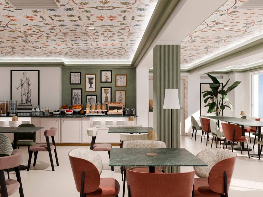 Un rendering del Double Tree by Hilton Naples Oriente